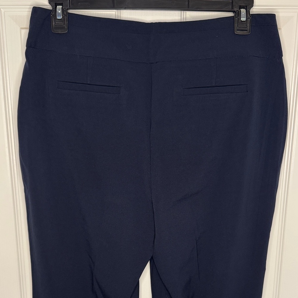 EUC Dana Buchman Navy Straight Leg Pants - Picture 7 of 8